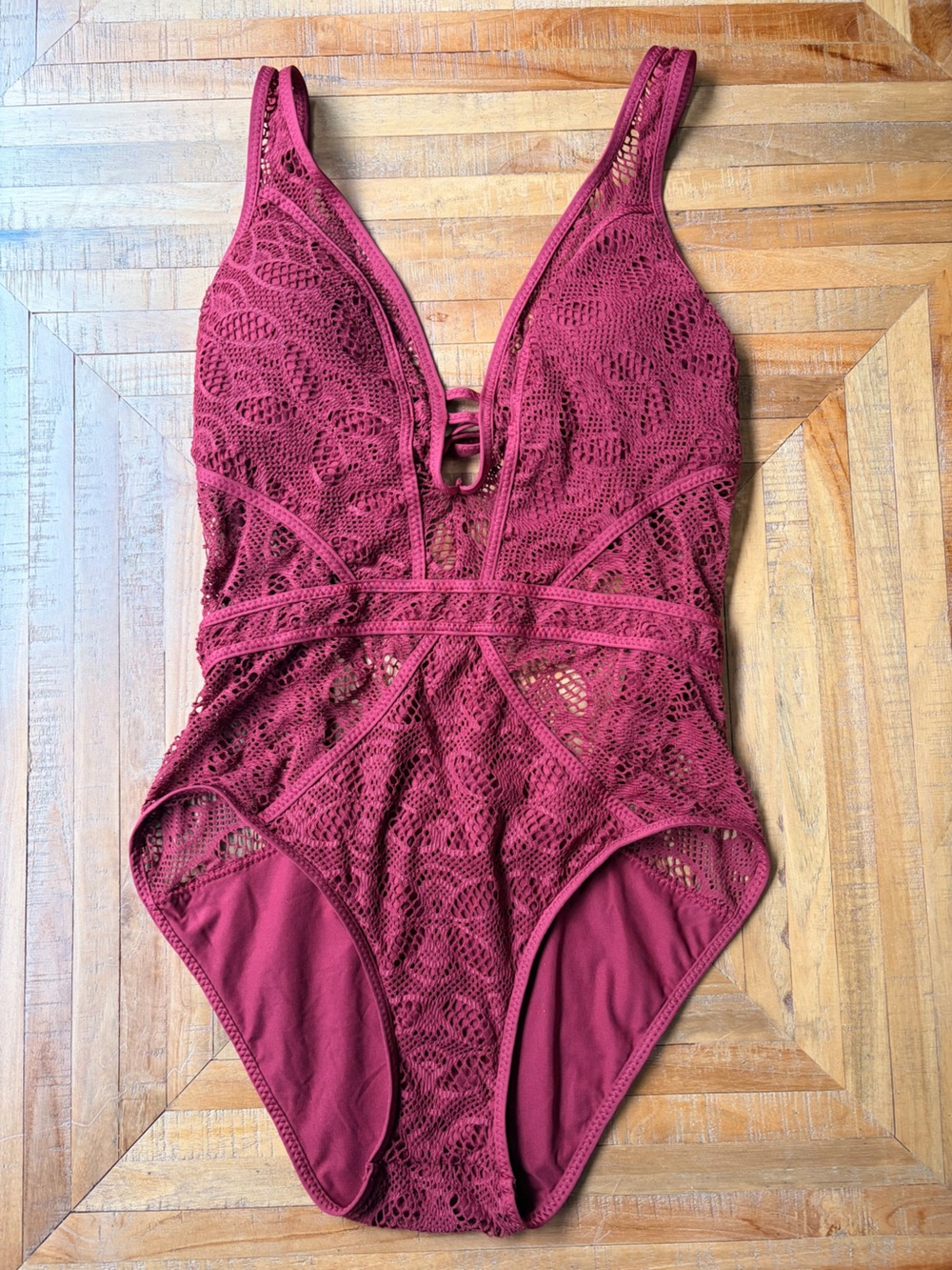 Becca Crochet Swimsuit